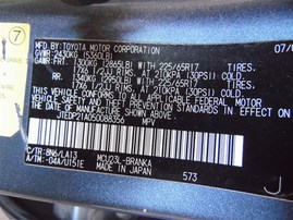 2005 Toyota Highlander Sage 3.3L AT 2WD #Z24728